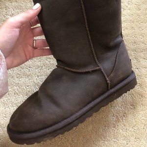 Brand New UGG Weather-Proof Boots in Dark Brown